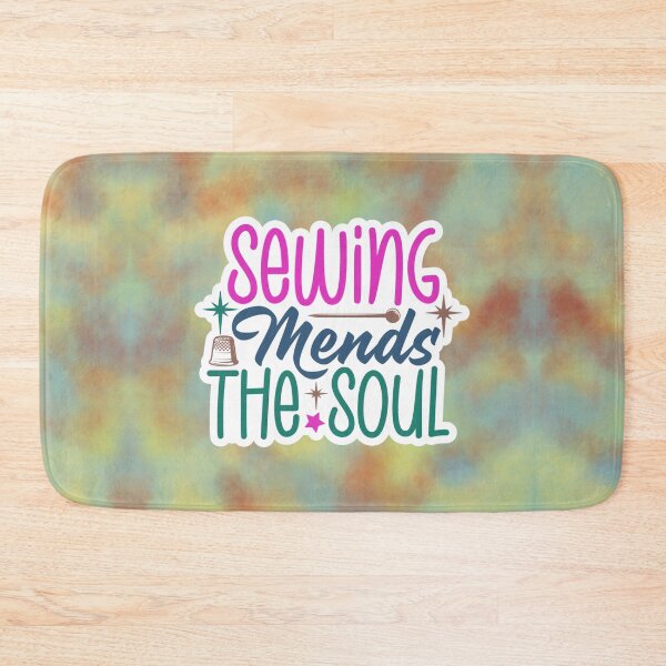 Item preview, Sewing Mends the Soul graphic designed and sold by LinaVP.