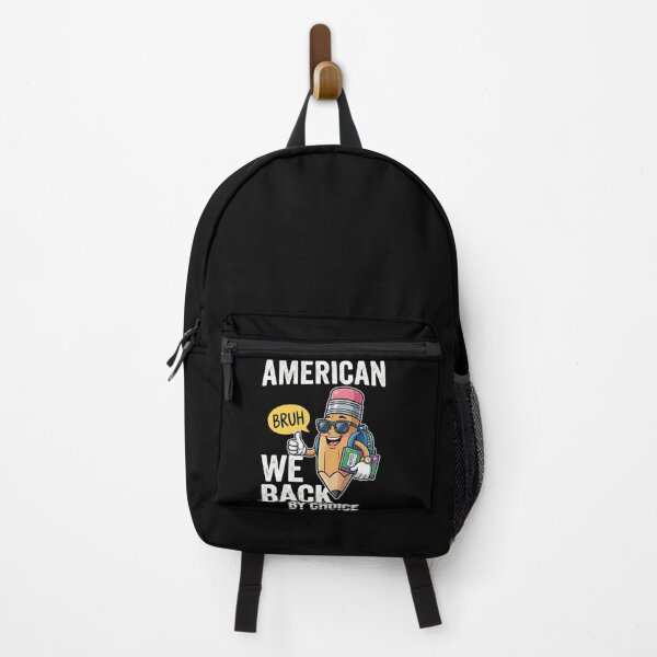 Item preview, American Bruh We Back By Choice Back To School Student Educator designed and sold by FormalDehyena.