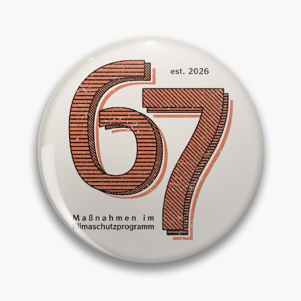 Item preview, 67 measures | Climate protection program 2026 Criticism designed and sold by VariousGoodies.