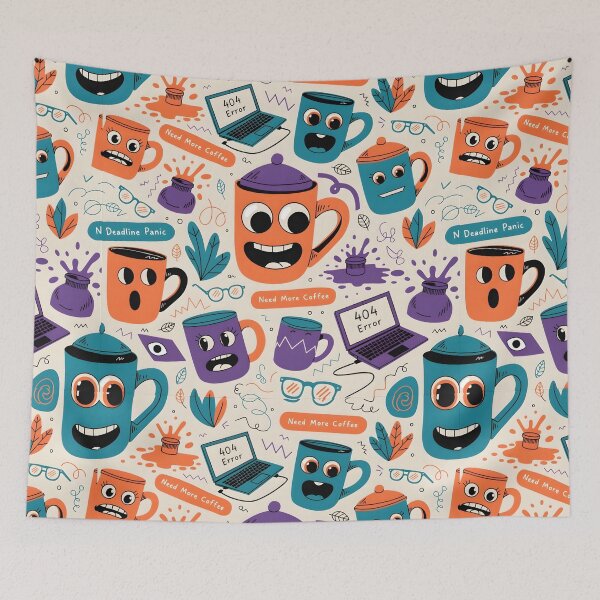 Item preview, Need More Coffee 404 Error designed and sold by AOCollections.