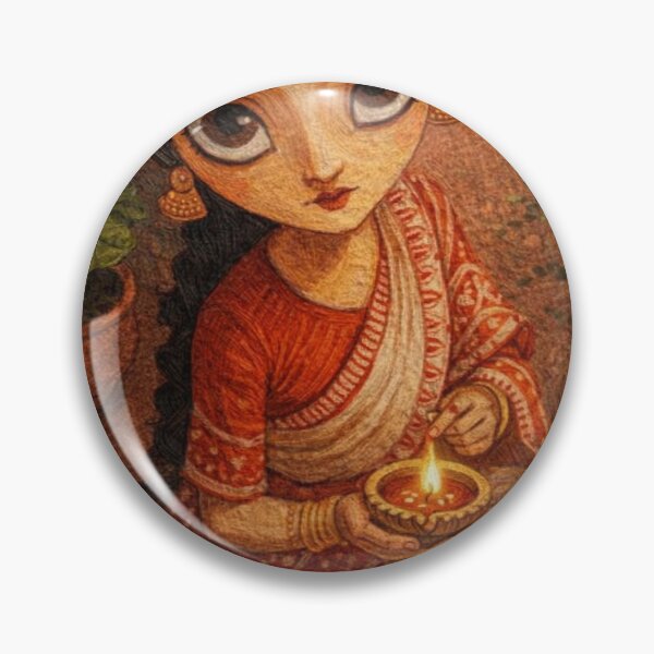 Item preview, Girl Holding Lamp designed and sold by daxerovil.