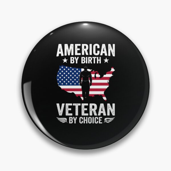 Item preview, American By Birth Veteran By Choice Military Patriot designed and sold by FormalDehyena.