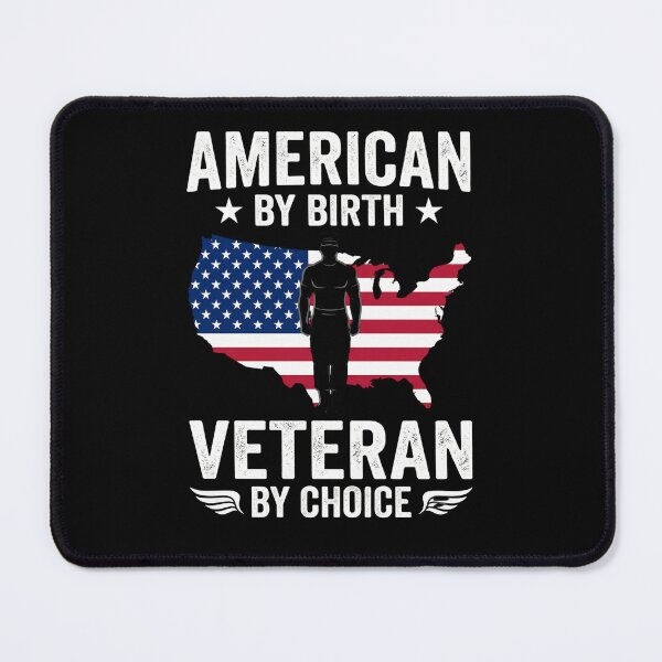 Item preview, American By Birth Veteran By Choice Military Patriot designed and sold by FormalDehyena.