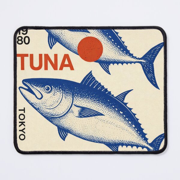 Item preview, Twin Tuna Poster designed and sold by virelanox.
