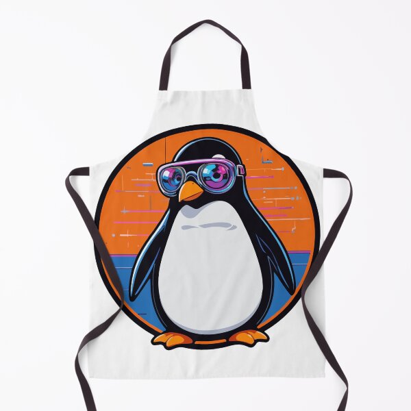 Item preview, Lost in a Classic Cute Penguin Book Lover designed and sold by PixelWaveBD.