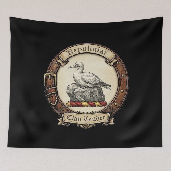 Item preview, Clan Lauder Crest designed and sold by BagTown Clans.