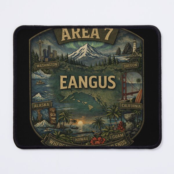 Item preview, EANGUS Area 7 Art designed and sold by TheEnlistedEdge.