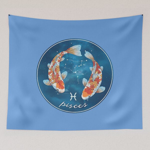 Item preview, Pisces Koi Fish Phone Case, Sticker, Shirt designed and sold by candiscamera.