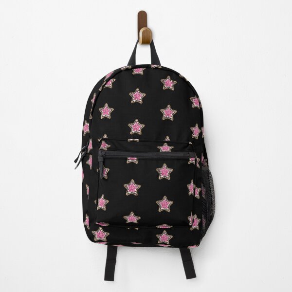 Item preview, Leopard print pink glitter star designed and sold by theniamhmachine.