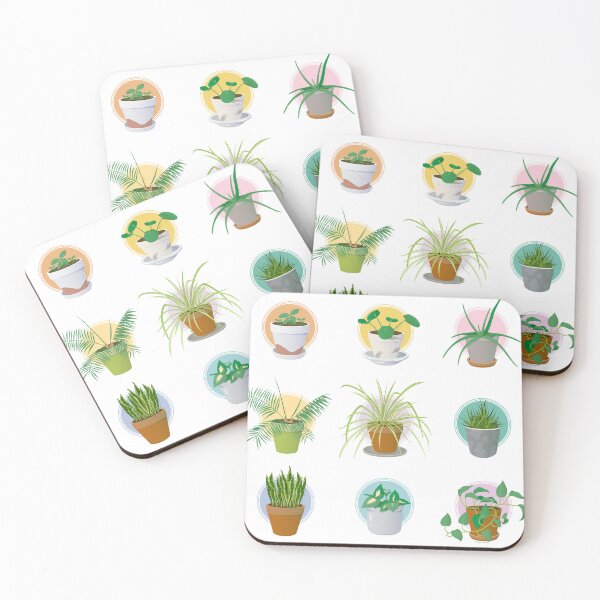 Item preview, Houseplants Illustrations designed and sold by Studio Hromi LLC.