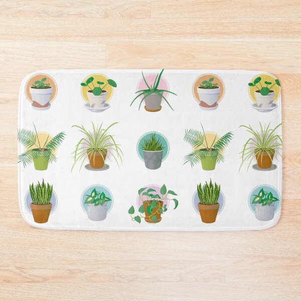 Item preview, Houseplants Illustrations designed and sold by Studio Hromi LLC.