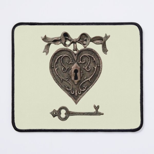 Item preview, Vintage Heart with key designed and sold by DhriegoStudio.