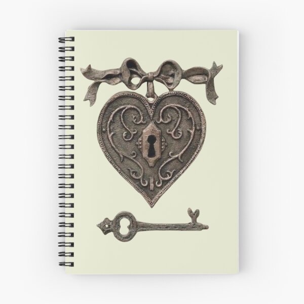 Item preview, Vintage Heart with key designed and sold by DhriegoStudio.