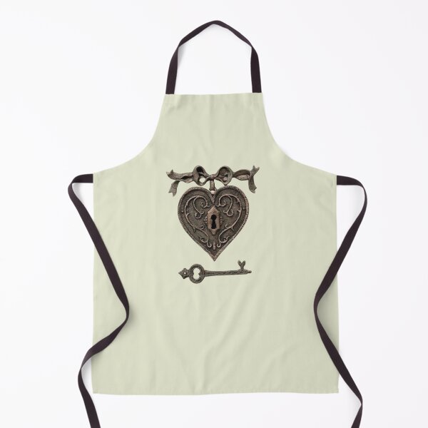Item preview, Vintage Heart with key designed and sold by DhriegoStudio.