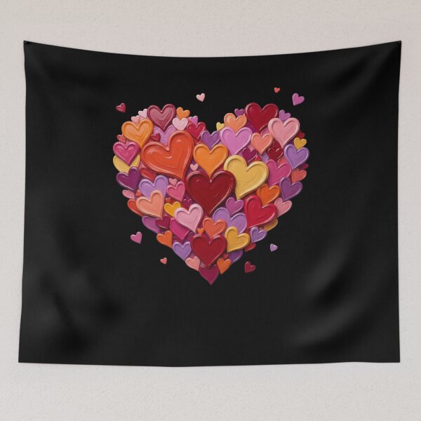 Item preview, Hearts Love Valentine Romance Partner Gift designed and sold by FormalDehyena.