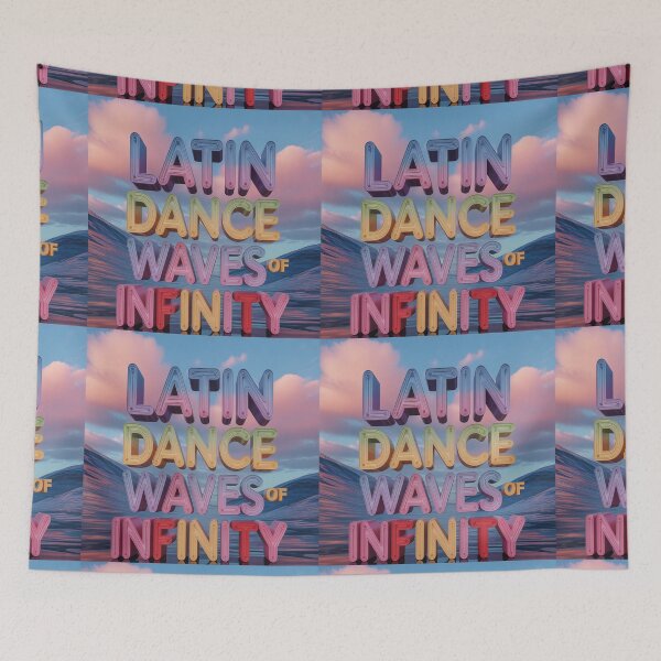 Item preview, Latin Dance Waves of Infinity designed and sold by TheIdealArtShop.