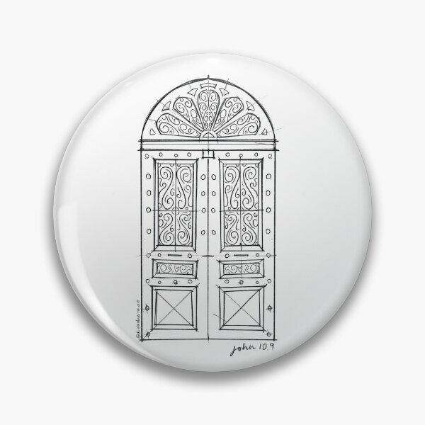 Item preview, Door sketch designed and sold by dudaoliveira.art.