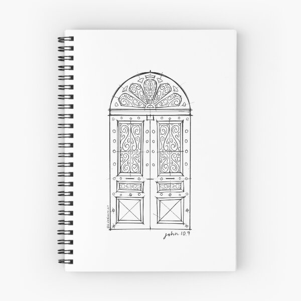 Item preview, Door sketch designed and sold by dudaoliveira.art.