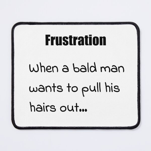 Item preview, Bald designed and sold by The WordCatcher Street.