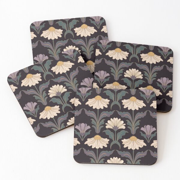 Item preview, Art Deco Daisies designed and sold by CharmingFlowers.
