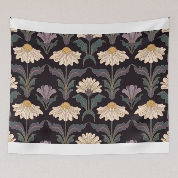 Item preview, Art Deco Daisies designed and sold by CharmingFlowers.