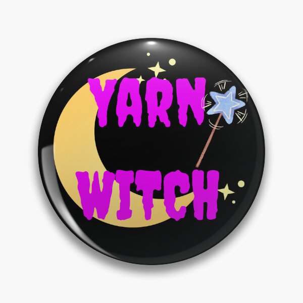 Item preview, Yarn Witch - Witchy Kniting Neon Purple Design designed and sold by ArtyWares.