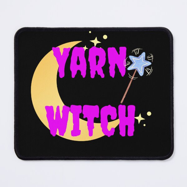 Item preview, Yarn Witch - Witchy Kniting Neon Purple Design designed and sold by ArtyWares.