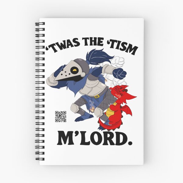Item preview, ‘Twas the ‘Tism M’Lord designed and sold by Iescape.