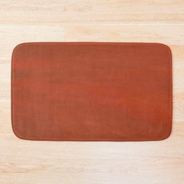 Item preview, Minimalist Terracotta Red Sand Dunes | Solid Warm Red Desert Texture Art designed and sold by Midnight Veil Designs.