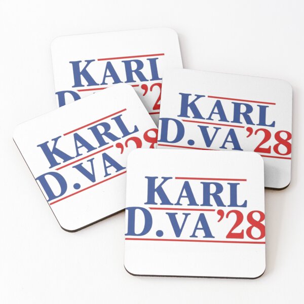 Item preview, Karl D.Va for President 2028 Reagan Bush 84 font designed and sold by Cat Haven & Rescue .