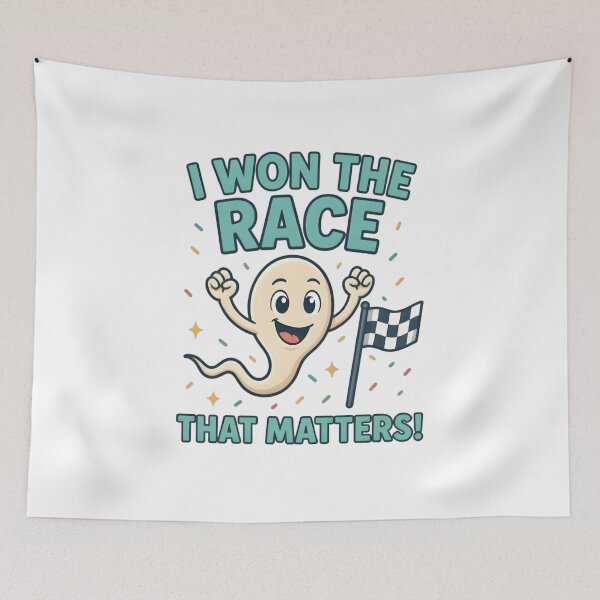 Item preview, Sperm Won The Race designed and sold by TshirtsOnline-.
