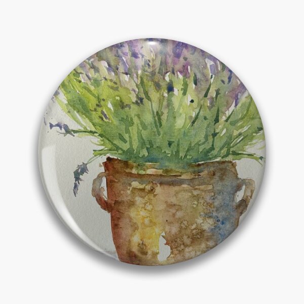 Item preview, Lavender Pot   designed and sold by PaintyCreator.
