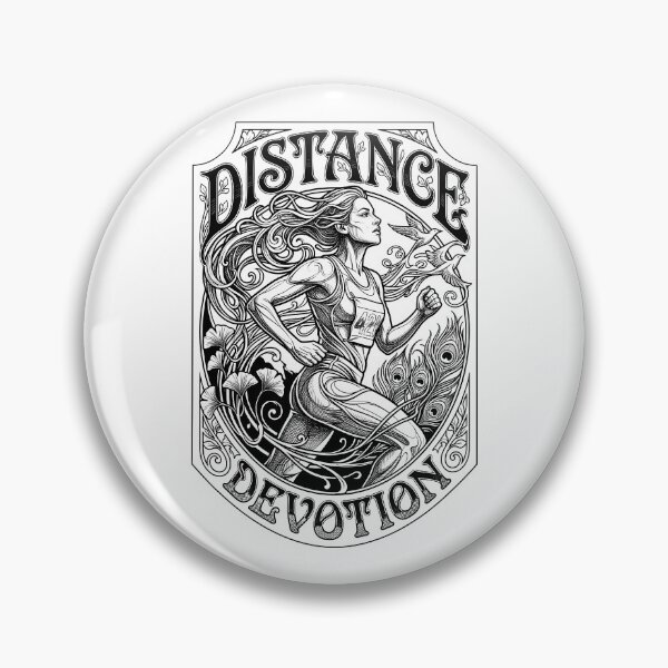 Item preview, Marathon Runner Woman Distance Devotion Running Girl designed and sold by GrandeDuc.