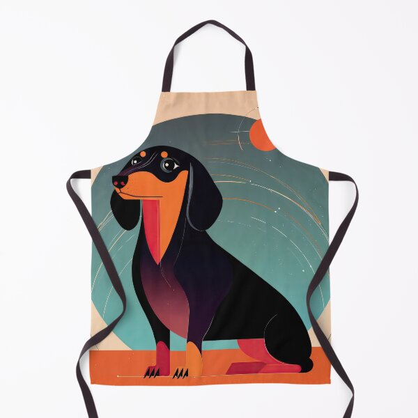 Item preview, Cosmic Dachshund – Abstract Motion designed and sold by ForeverPrintsOK.