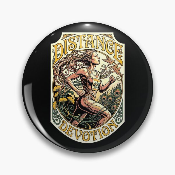 Item preview, Marathon Runner Woman Distance Devotion Running Girl designed and sold by GrandeDuc.