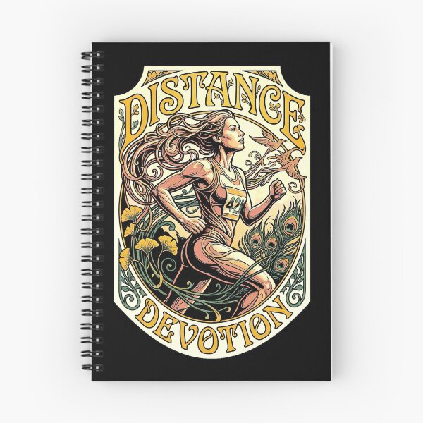 Item preview, Marathon Runner Woman Distance Devotion Running Girl designed and sold by GrandeDuc.