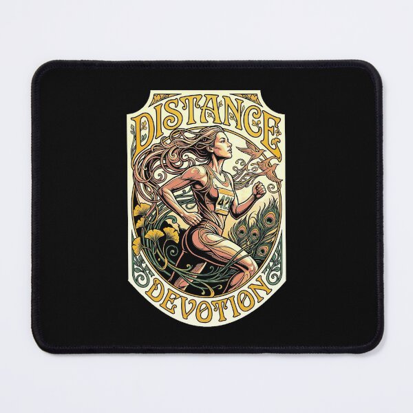 Item preview, Marathon Runner Woman Distance Devotion Running Girl designed and sold by GrandeDuc.