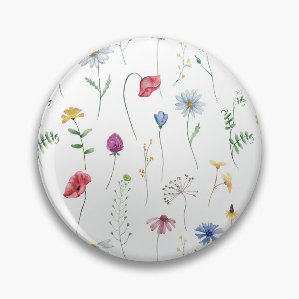 Item preview, Colourful Flowers Pattern designed and sold by CowboyRaija.