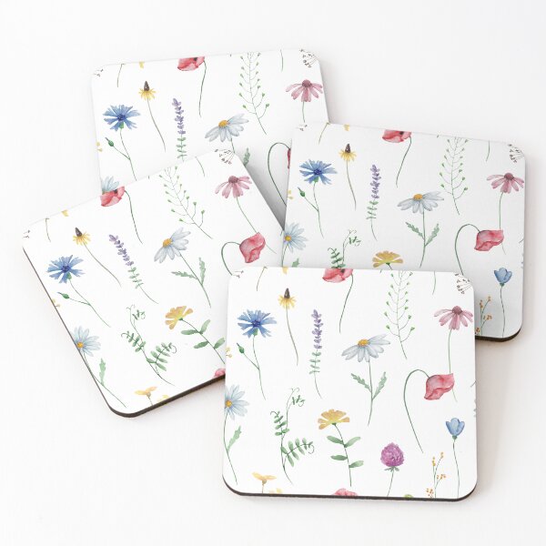 Item preview, Colourful Flowers Pattern designed and sold by CowboyRaija.