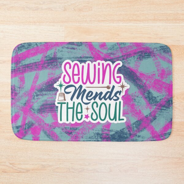 Item preview, Sewing Mends the Soul abstract  designed and sold by LinaVP.