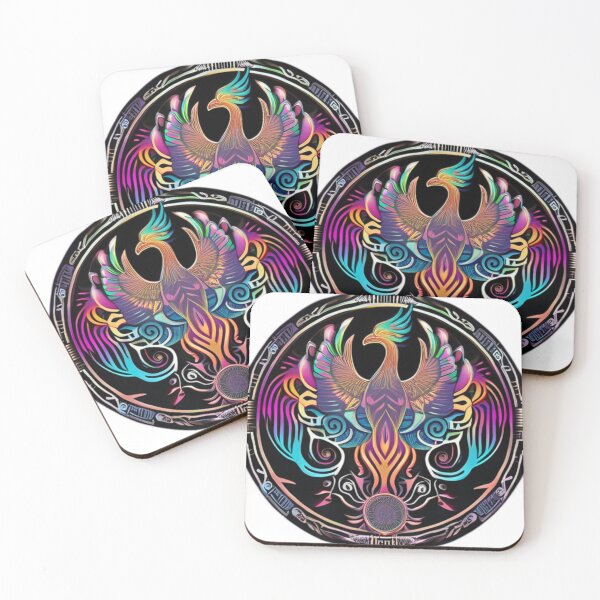 Item preview, Phoenix Rising: Vibrant Symbol of Rebirth designed and sold by Bad7Wear.