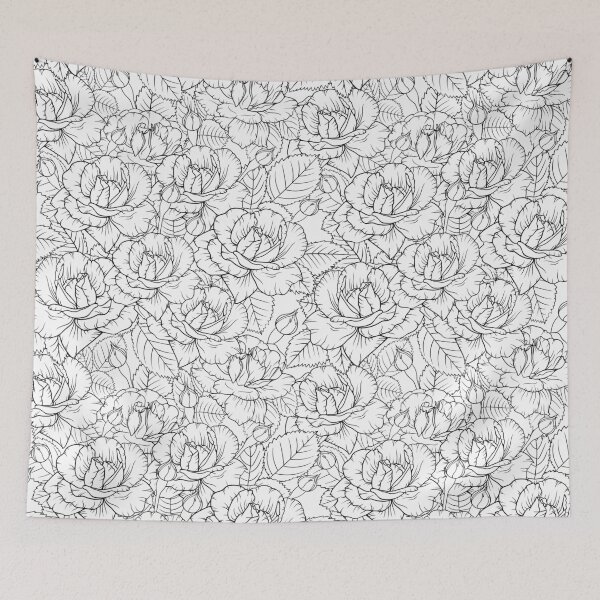 Item preview, Black And White Roses designed and sold by CowboyRaija.