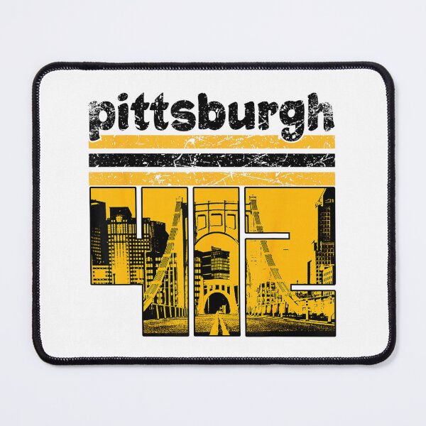 Item preview, Vintage Pittsburgh Map City designed and sold by AddlPoolart.