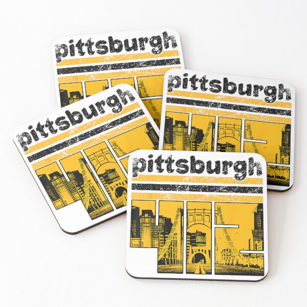 Item preview, Vintage Pittsburgh Map City designed and sold by AddlPoolart.