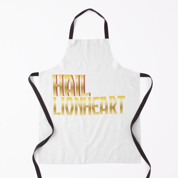 Item preview, Hail Lionheart Sticker designed and sold by JuneOnRedbubble.