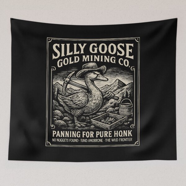 Item preview, Vintage Silly Goose Gold Mining designed and sold by SiarheiYur.