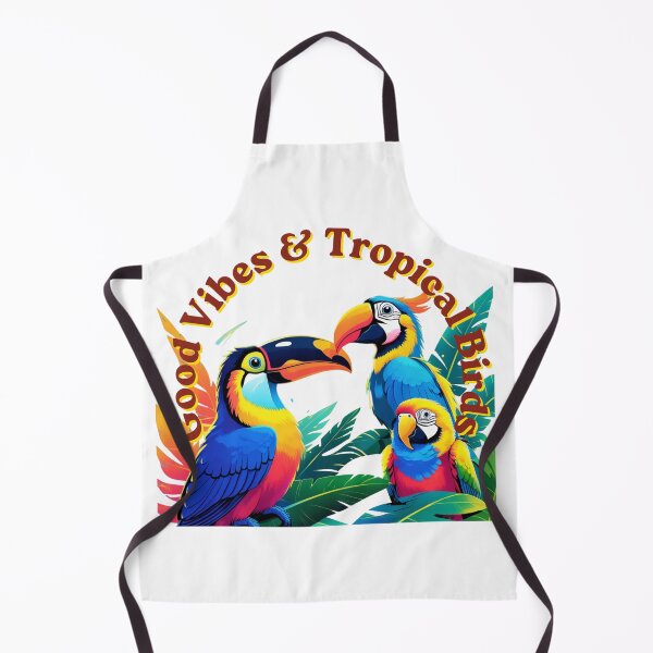 Item preview, Colorful Tropical Birds – Toucan & Parrots Vibrant Jungle Aesthetic T-Shirt Design designed and sold by Max Store.