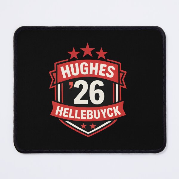 Item preview, Hughes Hellebuyck 26 Election Parody Shield designed and sold by SiarheiYur.