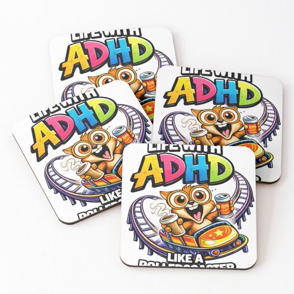 Item preview, Life With ADHD Like a Rollercoaster Shirt – Funny ADHD T-Shirt, Neurodivergent Humor, ADHD Meme Tee, Gift for ADHD designed and sold by Anders7100.