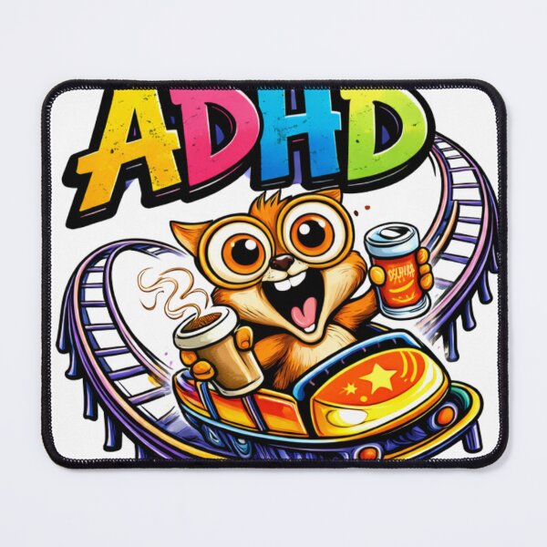 Item preview, Life With ADHD Like a Rollercoaster Shirt – Funny ADHD T-Shirt, Neurodivergent Humor, ADHD Meme Tee, Gift for ADHD designed and sold by Anders7100.